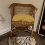 Beautiful Wicker Chair Image 3
