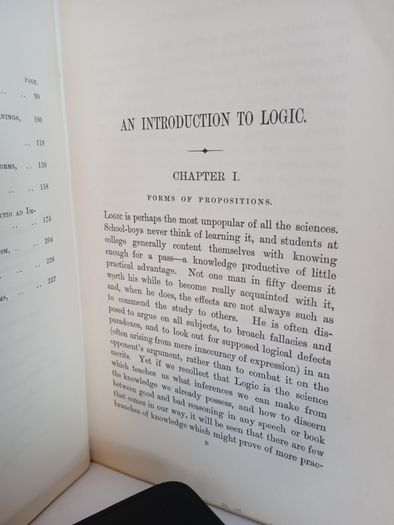 An Introduction to Logic by William Henry Stanley Monck (HQ850)