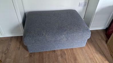 Foot stool with storage.