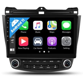 Android 11 For Honda Accord 2003-2007 Car Stereo Autoradio Multimedia Player Radio GPS Navigation WiFi BT Auto