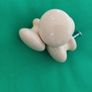 3 x ceramic cream furniture knobs Image 2