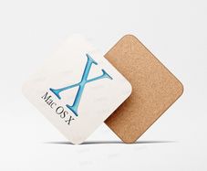 Mac OS X Aqua Coaster