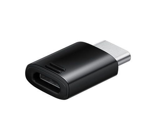 2 x Genuine Samsung Micro USB (Female) to USB-C (Male) QC 3.0/2.0 Charger & Sync Convertor Adapter (Black & White) (Brand New/Warranty)