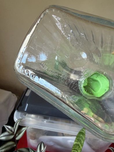 Glass pitcher
