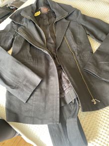 Reis navy jacket size 8