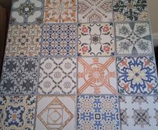 Tiles decorative floor