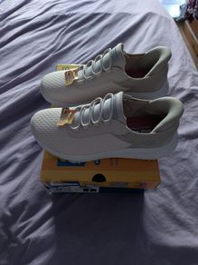 Skechers Bobs Squad Chaos Slip-ins Off White UK 4 EU 37