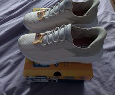 Skechers Bobs Squad Chaos Slip-ins Off White UK 4 EU 37