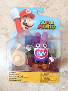 Nintendo 2026 Super Mario - Nabbit Figure with Bag 10cm NEW