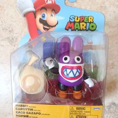 Nintendo 2026 Super Mario - Nabbit Figure with Bag 10cm NEW