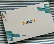 Yodoit Portable Monitor 15.6" FHD 1920x1080P IPS Display Laptop Screen Extender | USB-C & HDMI Connectivity, Built-in Speakers, with Kickstand, for Laptop, PC, Mac, PS3/4/5, Xbox