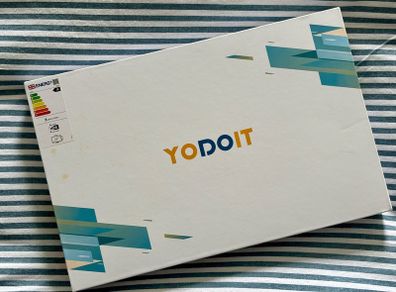 Yodoit Portable Monitor 15.6" FHD 1920x1080P IPS Display Laptop Screen Extender | USB-C & HDMI Connectivity, Built-in Speakers, with Kickstand, for Laptop, PC, Mac, PS3/4/5, Xbox