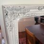Antique style white mirror Image 3