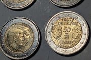 4 x 2 Euro Collectable coins