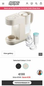 Tommee Tippee Perfect Prep Baby Bottle Maker