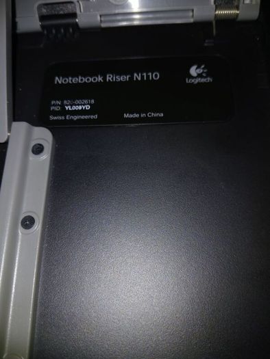 Logitech Notebook Riser N110 Adjustable Laptop Stand