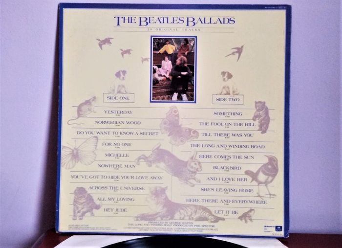 1St.Press.The Beatles'Ballads'Original Parlophone Rec.1980.Ex.to Nm.