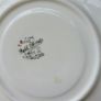 Bell china square plates, green china Image 3