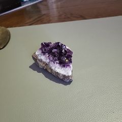 Amethyst cluster