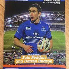 2014 Leinster v Munster - RaboDirect Pro12 Programme