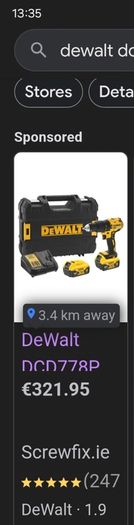 Dewalt Brushless Drill