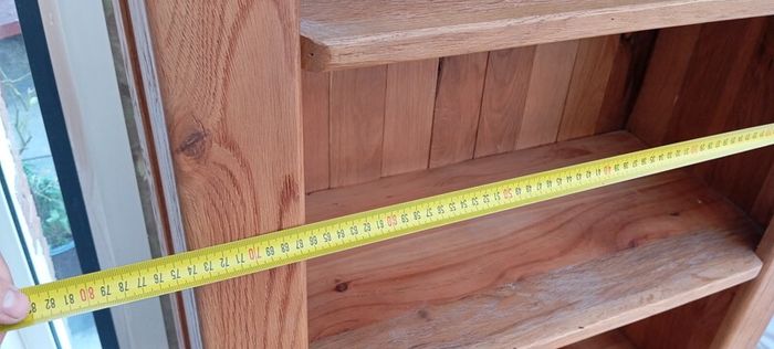 Solid Wood Bookcase with Storage Drawer Dublin 6