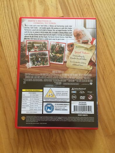 Fred Claus Dvd