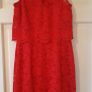 New Look red lace dress Image 2