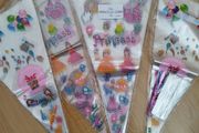 Sweet plastic cones to fill for party
