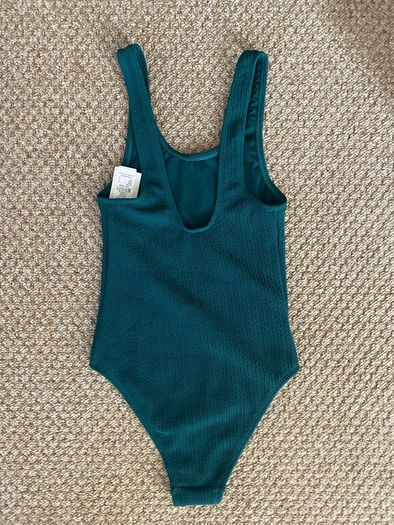 Green swimsuit