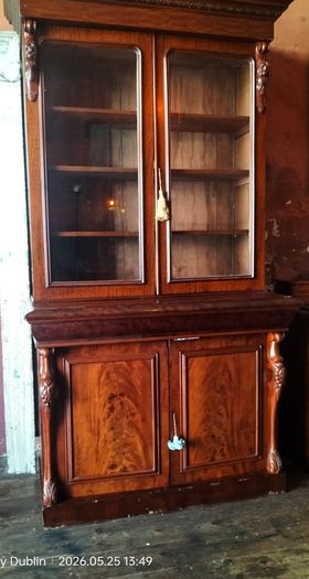 Victorian mahogany antique Bookcase