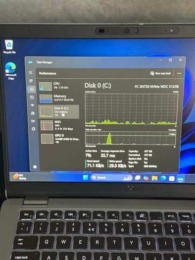 Dell Latitude 5320 Laptop i7/16GB/512SSD/FHD Touch