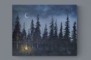 Hand paint picture, acrylic painting by Strzala