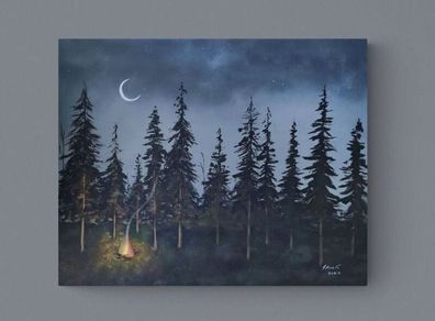 Hand paint picture, acrylic painting by Strzala
