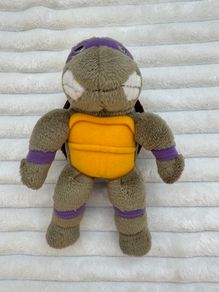 Teenage Mutant Ninja Turtles Donatello Vintage Plush Used Please look at the pictures