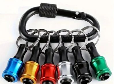 Quick release hexagon screwdriver head holder. Drill bit holder.