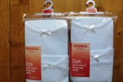 Girls thermal vests