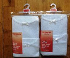 Girls thermal vests