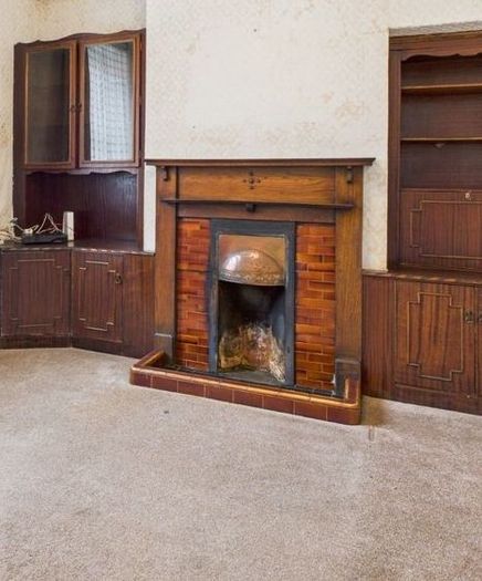Fireplace wooden frame