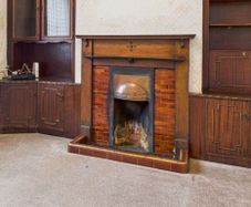 Fireplace wooden frame