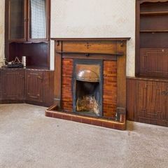 Fireplace wooden frame