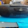 Philips AZ8349 Boombox Stereo Radio Twin Tape Decks CD Player Ghetto Blaster, in very good condition Image 2