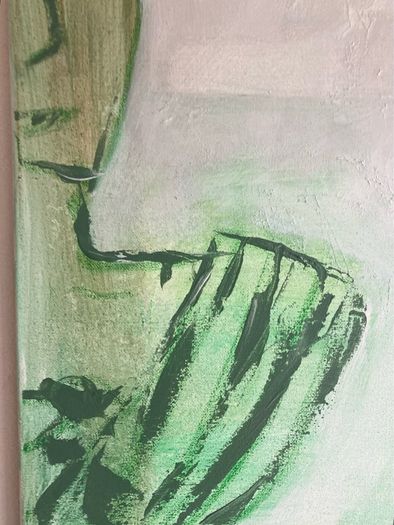 Original Painting Irish Abstract Figurative Statue Natural Earth Aesthetic Roman Ststue