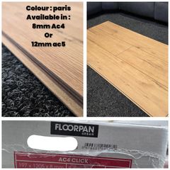 Paris 8mm click flooring