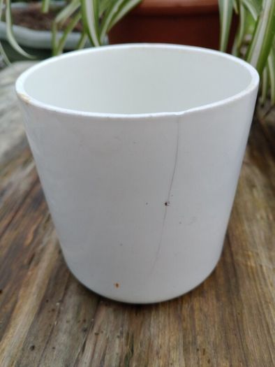 Old Carrigaline pottery mug, Irish farmhouse pottery