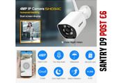 4MP IP Camera Mobile App Waterproof Dual-WiFi Colour Night Vision Two-Way Audio Motion Detection