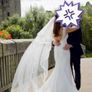 La Sposa Ray lace wedding dress and veil Image 4