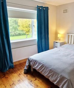 Next Teal Velvet Lined Curtains 168x229cm