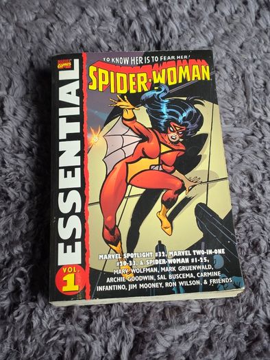Marvel Essential TPB Lot | Ms. Marvel, Spider-Woman & Spectacular Spider-Man Vol 1 | Out of Print