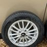 Set of 4 M Spirits 14" Alloy Wheels with Yokohama Tyres - Great Condition Image 5